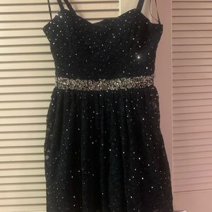 Sweetheart Neck mini flirty dress